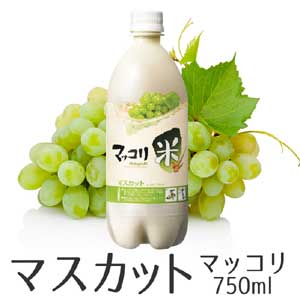 マスカットマッコリ750ml 麹醇堂（クッスンダン）米マッコリ マスカット味 マッコルリ