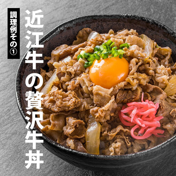 近江牛切り落とし500g（250g×2パック） 冷凍便 送料無料