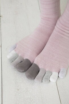 引き揃え指先マルチ 5本指ソックス S(22-24cm) 【7390】 日本製 五本指靴下 五本指ソックス 5本指靴下 5本指 靴下 ソックス くつ下 レディース 婦人 おしゃれ かわいい 蒸れない 丈夫 クルー丈 夏 夏用 薄地 22cm 23cm 24cm グレー ピンク グリーン