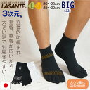 3次元スポーツベーシックショート 5本指ソックス スベリ止め付 L/LL 26-28cm 28-30cm 【30342】 滑り止め トレーニング 五本指 靴下 ...
