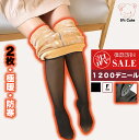【お買い物マラソン限定40%OFFクーポン】 【訳あり】 【必見!!】 【超お得】 【2枚セット】 SNSで話題 裏起毛タイツ 裏起毛ストッキング フェイクタイツ 1200デニール 透け感 特殊製法 タイツ レディース 美脚 保温 着圧 伸縮性 裏起毛