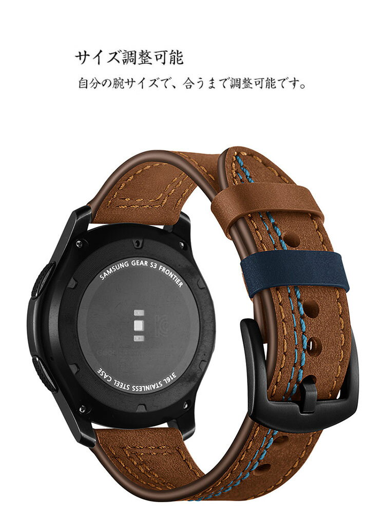 5パーセント楽天市場店のポラール Polar Ignite 3/2/1 ウェアラブル端末・スマートウォッチ 交換 時計バンド オシャレな PUレザー 交換用 ベルト 装着簡単 スポーツ ベルト 便利 実用 人気 おすすめ おしゃれ 交換リストバンド｜アングル3