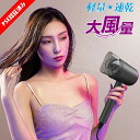 ドライヤー 大風量 速乾 マイナスイオン 57℃恒温 3段階調整 軽量 ヘアドライヤー ノズル付き 家庭用、ヘアサロン、旅行用 プレゼント PSE認証済み