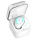 Bluetooth ヘッドセット 片耳 ワイヤレス イヤホン Hi-Fi ワイヤレス ブルートゥースヘッドセットV5.0 ハンズフリー通話 超軽量 小型 自動ペ...