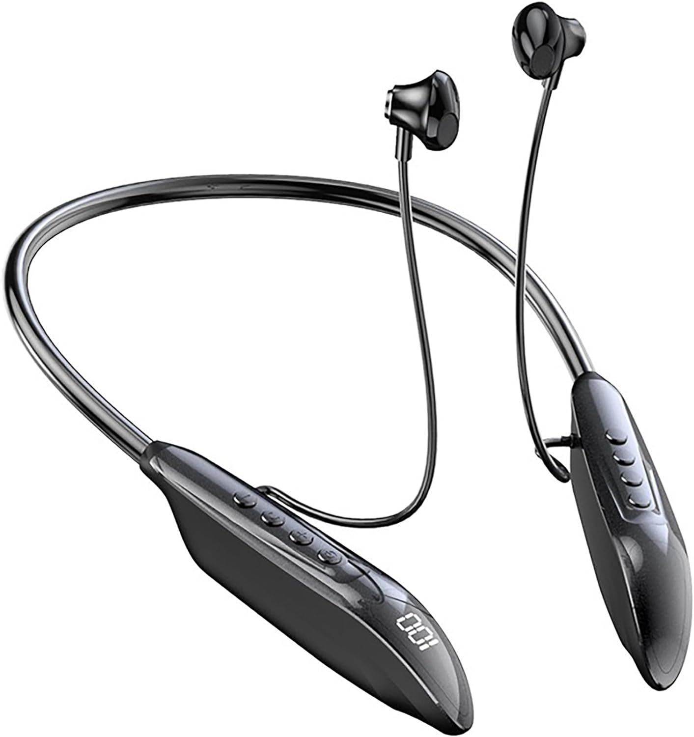 Bluetooth イヤホン ネックバンド型 ワイヤレスイヤホン Bluetooth5.3 マルチポイ...
