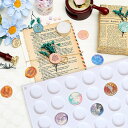 シーリング スタンプ シリコンパッド 24個取 DIY シーリングスタンプ用モールド スタンプ板 両面シール100枚入り 封蝋 溶融 封蝋専門道具 冷却ツール ...