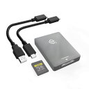 CFexpress Type A カードリーダー USB 3.1 Gen2 10Gbps 高速 CFexpressタイプAメモリーカード USB Cポート Windows OS/Linux/M ac OS/Android OTG 対応
