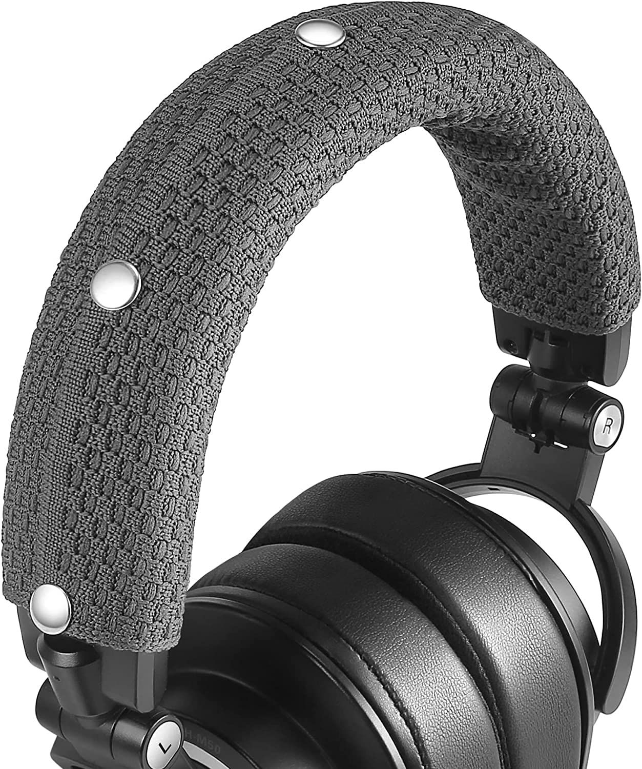 ヘッドホン カバー イヤーパッド ATH M50X - Fits Audio Technica M40X / M50XBT/ M30X /M20X /MSR7/,also for Sony MDR-cd900st /MDR-7506/ MDR1A