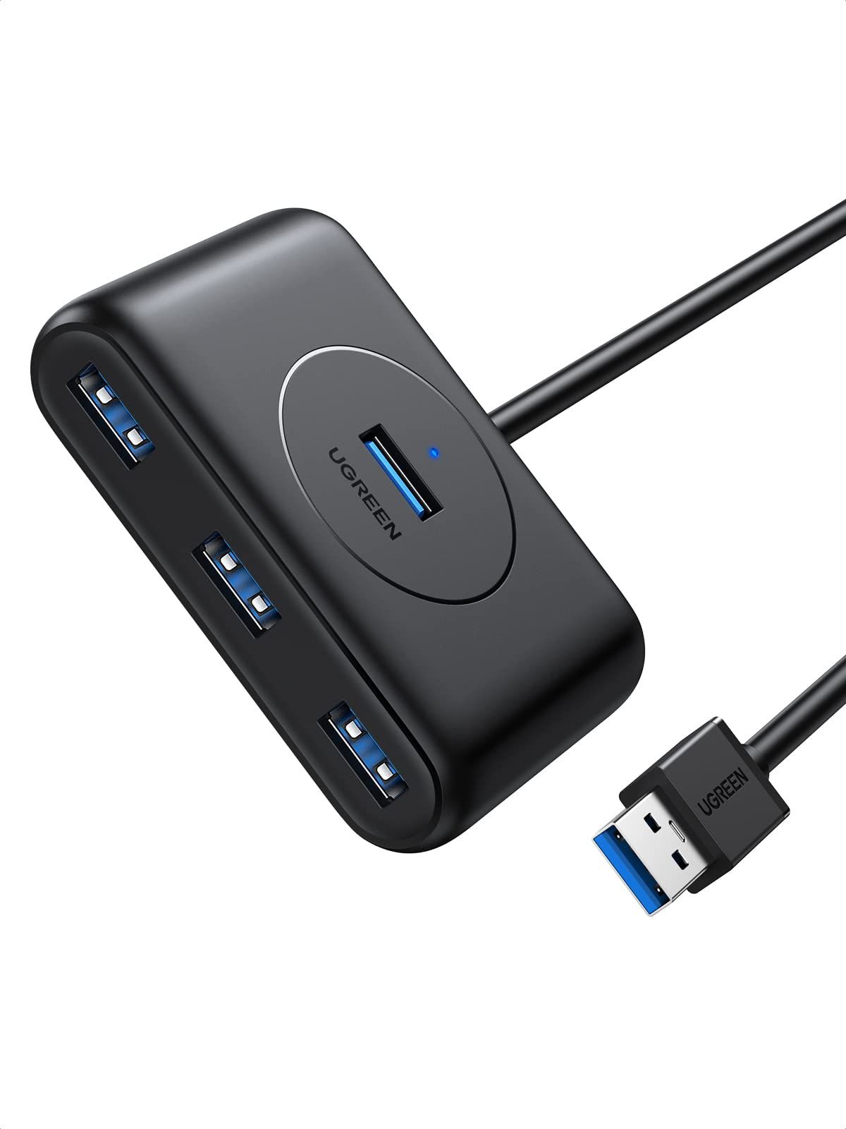 USBnu USB3.0 4|[ghub 100cm P[u 5Gbps ] Ztp[/oXp[ ^ d|[gt p Windows/Linux/Mac OS/PS4/iMacɑΉ d USB/L[{[h