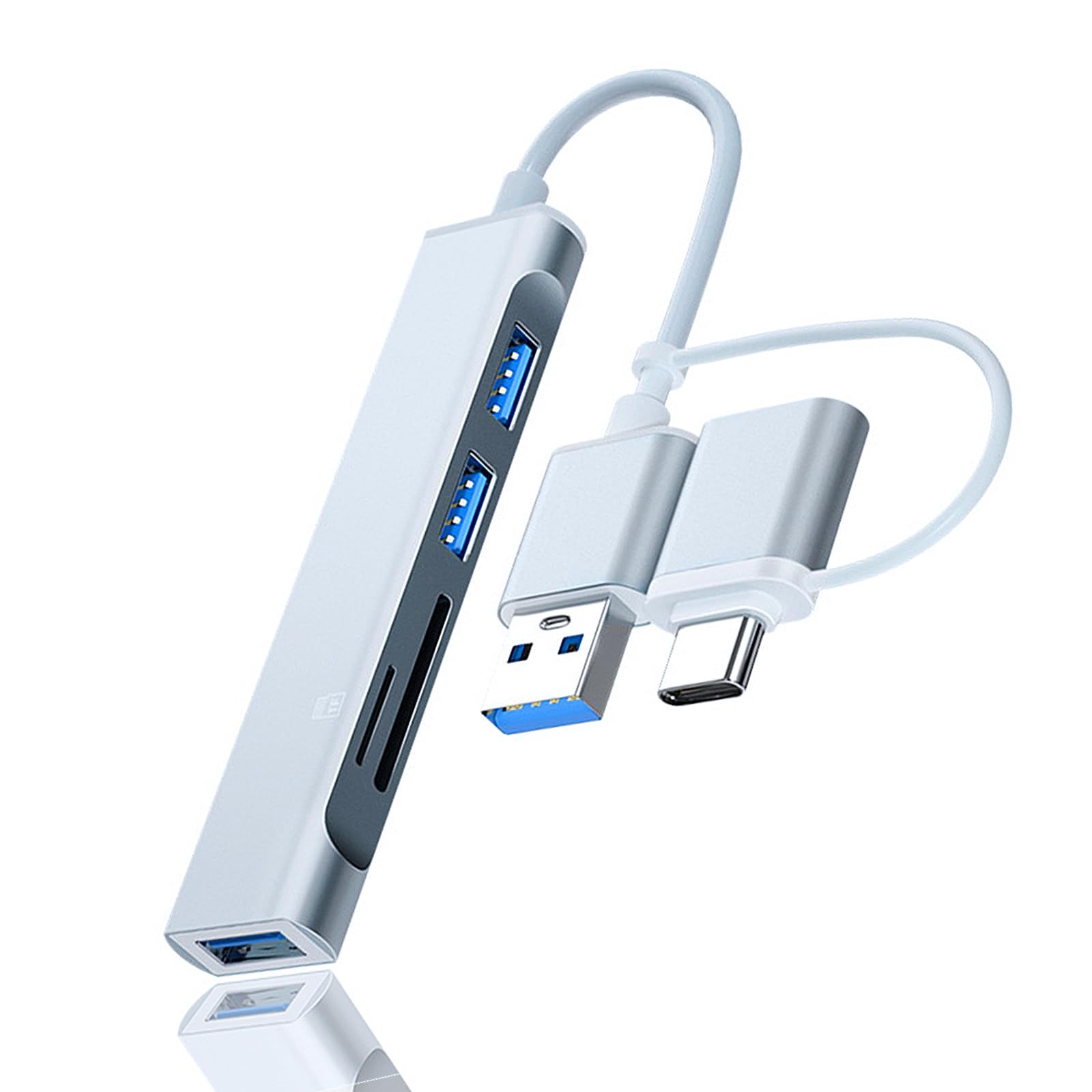 USB nu USB Type C HUB ϊA_v^ 5in1 USB }`|[gyEyʁEݑΖzUSB Type C nu TFJ[h/SDJ[h 5Gbpsf[^] hMacBook Pro/MacBook Air