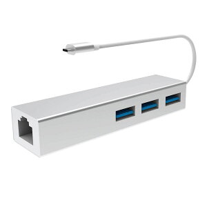 USB Type C ϥ type c RJ45 Ѵץ USB Type C ͭLan֥ 4in1 USB C ϥ ɥå󥰥ơ USB3.0 ®ݡ3 type c ĥ MacBook/MacBook