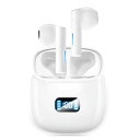 【Bluetooth5.3技術+EDR 】ワイヤレスイヤホン Bluetooth イヤホン 小型/軽量 快適な装着感 Hi-Fi 36時間再生 自動ペアリング ...