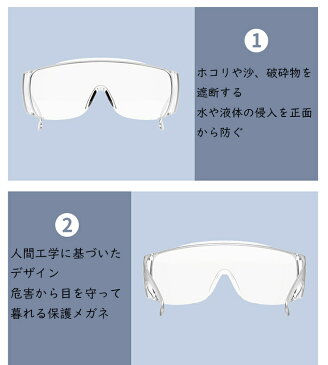 【10個セット 11時まで当時発送 】保護メガネ 防護メガネ 防護ゴーグル 防塵 花粉 紫外線 アイウェア 医療用 めがね プロテクトフィット 風よけ 防風 水よけ スムージング UVカット ウイルス対策 男女兼用 便利グッズ ウイルス対策 作業用 作業 実験 塵 飛沫