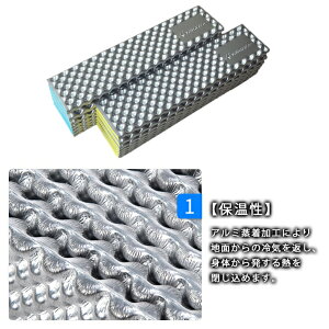 【極厚 高級品】キャンプ マット アウトドアマット レジャーマット 折りたたみ 車中泊 極厚16mm キャンプ 防水 収納袋 レジャーシート コンパクト パッドレジャー 登山 防災 保温 寝袋用マット アルミフィルム ポータブル キャンピングマット シュ通販格安セール情報 楽天 通販