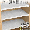 【6-sixshop】つっぱり棚 突っ張り棚 空き無し 2サイズ 奥行42cm 幅5172cm 幅7192cm強力 滑り止め つっぱり棒 収納 壁面収納 省スペース 収納棚 おしゃれ 家具 シンプル ホワイト 段差対応 隙間 スリム シェルフ クローゼット 洗濯