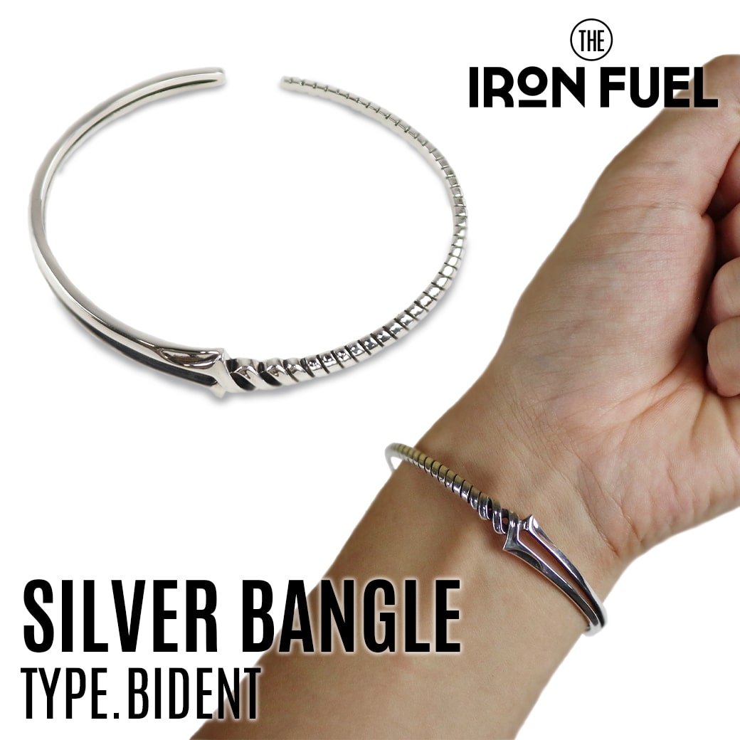 ѡSALE P10+MAX1000OFFݥ󡿥Х󥰥 С ХǥȡSILVER BANGLE TYPE.BIDENTIRON FUEL ֥쥹å  ꡼  ä   ե ץ쥼