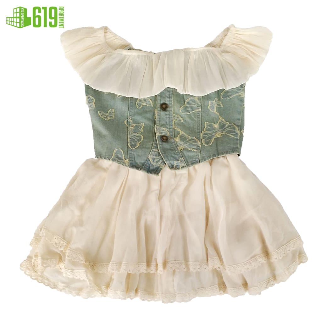 【処分価格・売りつくし】デニム セットアップ ワンピース ミニスカート レディース ファッション ドレス ワンピ 可愛い おしゃれ ベージュ