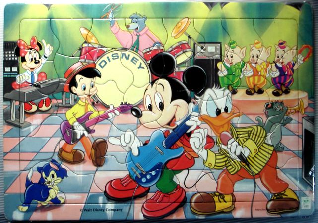 【中古】DISNEY　パズル　40ピース