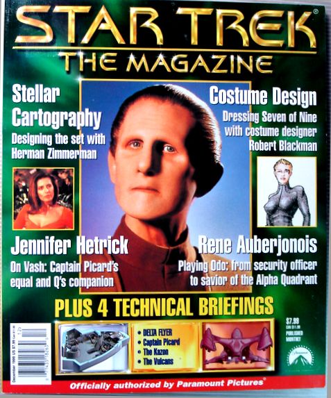 yÁzSTAR TREK THE MAGAZINEiX^[EgbN@}KWj1999N12