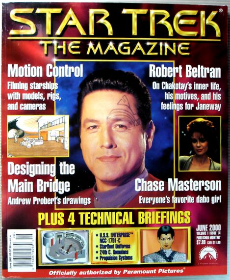 yÁzSTAR TREK THE MAGAZINEiX^[EgbN@}KWj2000N6