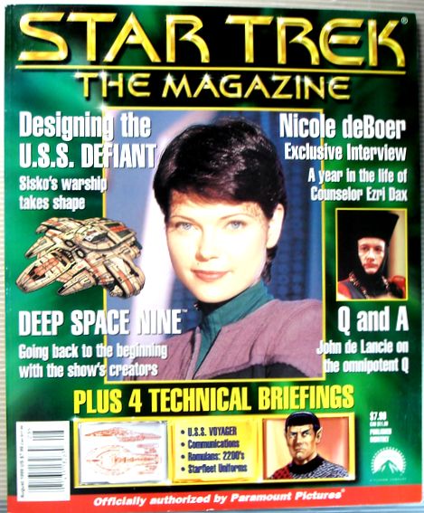 【中古】STAR TREK THE MAGAZINE（スター・トレック　マガジン）1999年8月号