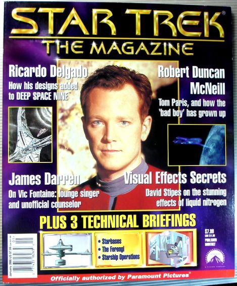 yÁzSTAR TREK THE MAGAZINEiX^[EgbN@}KWj2000N1