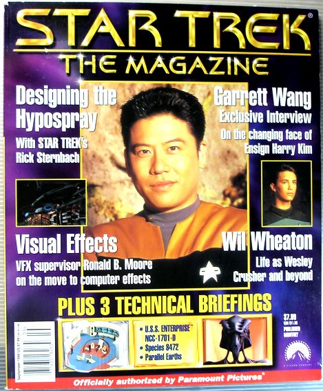 yÁzSTAR TREK THE MAGAZINEiX^[EgbN@}KWj1999N9