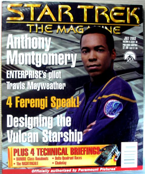 yÁzSTAR TREK THE MAGAZINEiX^[EgbN@}KWj2002N7