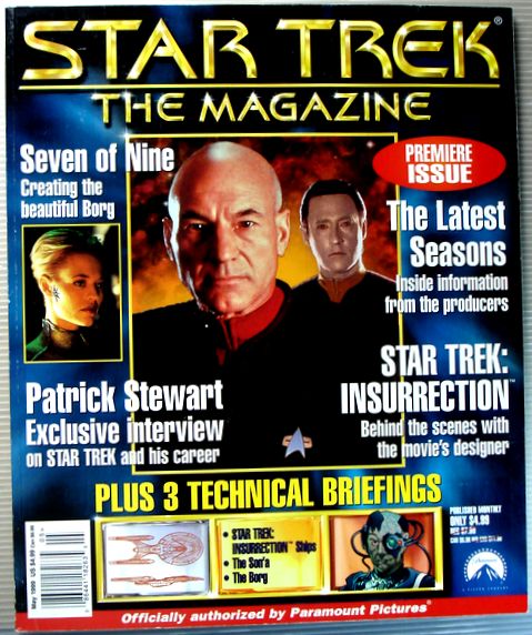 yÁzSTAR TREK THE MAGAZINEiX^[EgbN@}KWj1999N5