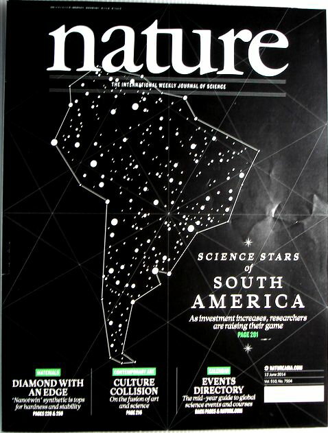 【中古】nature　2014年6月12日号