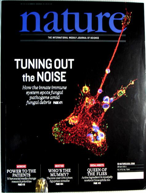 【中古】nature　2011年4月28日号