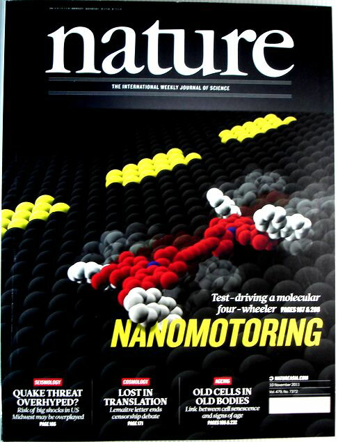 【中古】nature　2011年11月10日号