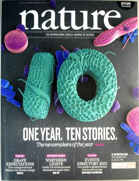 【中古】nature　2012年12月20日号