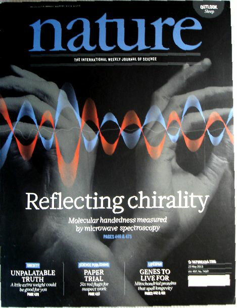 【中古】nature　2013年5月23日号