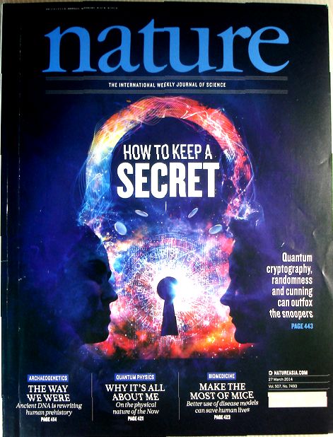 【中古】nature　2014年3月27日号