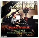 【中古LPレコード】INGRID HAEBLER MOZART FOUR GREAT PIANO SONATAS。 発行元：フィリップスレコード。1968年。 【ピアノ】イングリット・ヘブラー。 【Side.1】ピアノ、ソナタ・第11番　イ長調　K、331「トルコ行進曲つき」。 ピアノ、ソナタ・第15番　ハ長調　K、545「ソナチネ」。 【Side.2】ピアノ、ソナタ・第8番　イ短調　K、310。 ピアノ、ソナタ・第10番　ハ短調　K、330。 【コンデション＝良い】帯なし。ジャケット内1ヵ所に購入日の記述あり。盤面はキズなく良好です。【中古LPレコード】INGRID HAEBLER MOZART FOUR GREAT PIANO SONATAS。 発行元：フィリップスレコード。1968年。 【ピアノ】イングリット・ヘブラー。 【Side.1】ピアノ、ソナタ・第11番　イ長調　K、331「トルコ行進曲つき」。 ピアノ、ソナタ・第15番　ハ長調　K、545「ソナチネ」。 【Side.2】ピアノ、ソナタ・第8番　イ短調　K、310。 ピアノ、ソナタ・第10番　ハ短調　K、330。 【コンデション＝良い】帯なし。ジャケット内1ヵ所に購入日の記述あり。盤面はキズなく良好です。