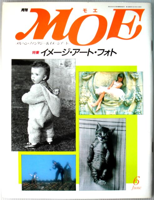 【中古】月刊　MOE　特集・イメージ・アート・フォト　1991年6 月号