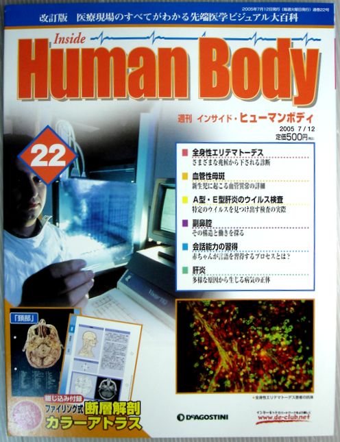 Rakuten - 【中古】週刊　インサイド・ヒューマンボディ　2005年7月12日号　No.22