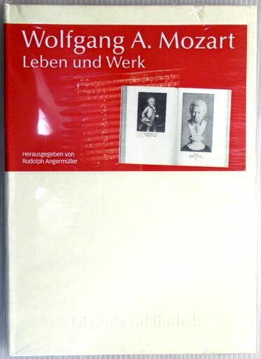 【新品】ドイツ語　CD-ROM　Wolfgang A. Mozart Leben und Werk DIGITALE BIBLIOTHEK