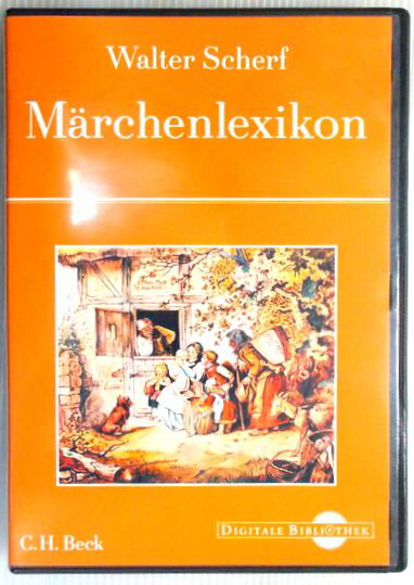 【中古】ドイツ語　CD-ROM　Walter Scherf Marchenlexikon DIGITALE BIBLIOTHEK