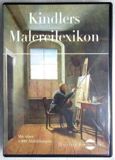 【中古】ドイツ語　CD-ROM　Kindlers Malereilexikon DIGITALE BIBLIOTHEK