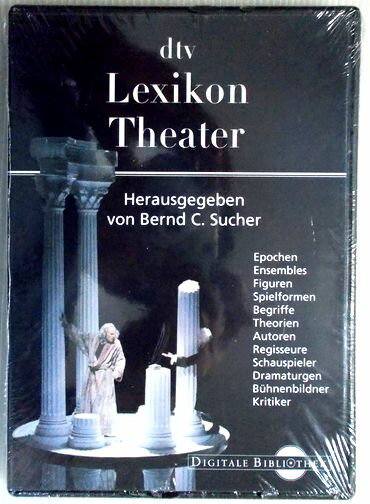 【新品】ドイツ語　CD-ROM　dtv Lexikon Theater DIGITALE BIBLIOTHEK