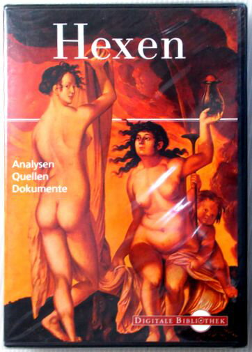 【新品】ドイツ語　CD-ROM　Hexen DIGITALE BIBLIOTHEK