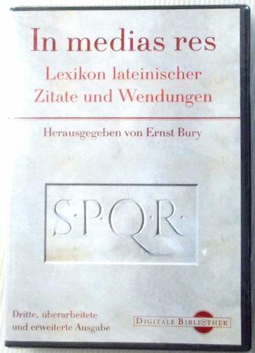 【新品】ドイツ語　CD-ROM　In medias res DIGITALE BIBLIOTHEK