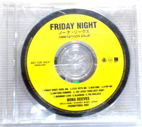 【中古CD】FRIDAY NIGHT　ノーナ・リーヴス　1999/12/10 ON ASLE!