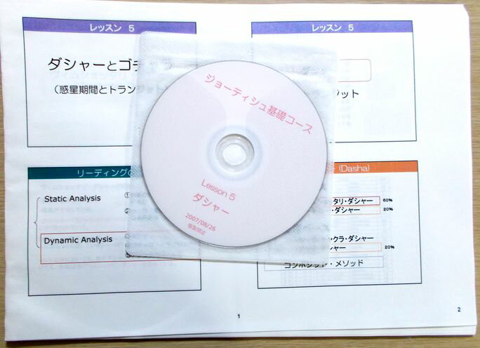 ジョーティシュ基礎コース ダシャー CD1枚