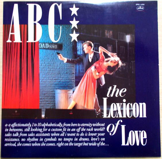 【中古LP】A B C the Lexicon of Love。 発行所：PolyGram Records。1981年発行。 【コンデション＝良い】LP盤面キズなく奇麗です。ジャケット概ね良好です。【中古LP】A B C the Lexicon of Love。 発行所：PolyGram Records。1981年発行。 【コンデション＝良い】LP盤面キズなく奇麗です。ジャケット概ね良好です。