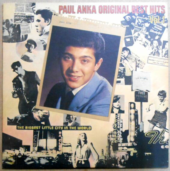 【あす楽】【中古LPレコード】ポール・アンカ・オリジナル・ヒット全曲集 VOL.1 全15曲