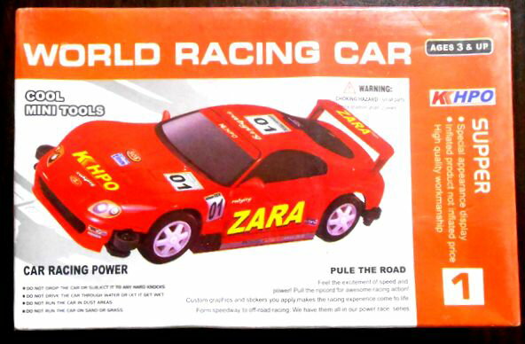 Rakuten - 【新品】ミニカー WORLD RACING CAR レーシングプルバックFACTORY 組み立てキット