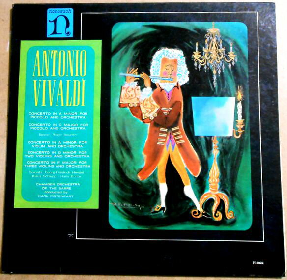 【あす楽】【中古LPレコード】ANYONIO VIVALDI